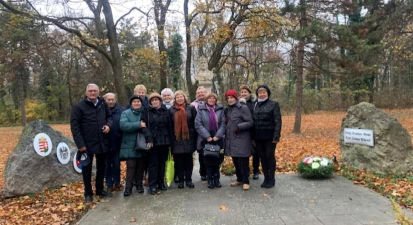 Az 1956-os menekültek tiszteletére rendezett megemlékezésen jártak