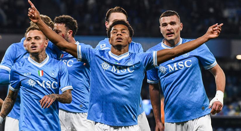 Serie A: David Neres vezérletével győzte le a Napoli az Atalantát – videóval