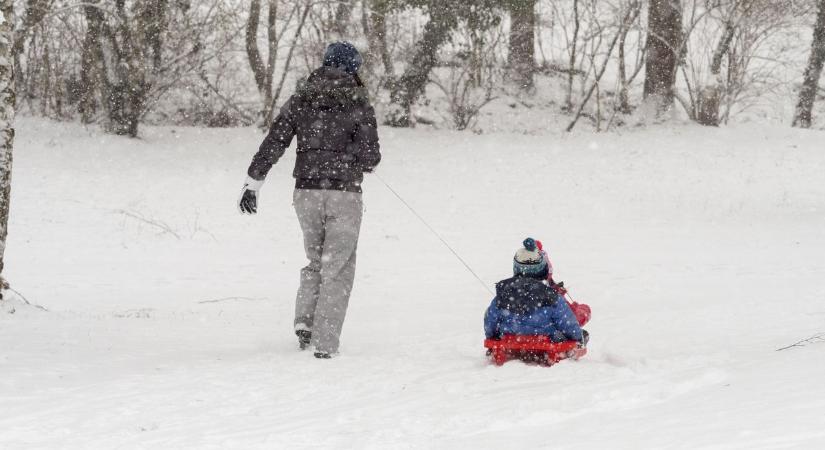 Így alakul a vasárnapi hóhelyzet: erre számíthatsz, ha kimozdulsz