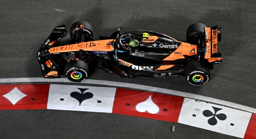 Üzemanyag-problémák Norrisnál, bajban a McLaren?