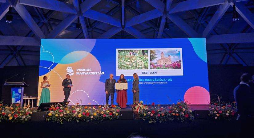 Debrecen nyerte Az Év zöld innovációja díjat