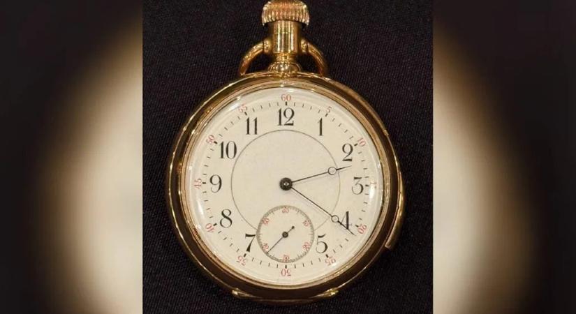 Elképesztő összeget fizettek a Titanic egyik utasának órájáért