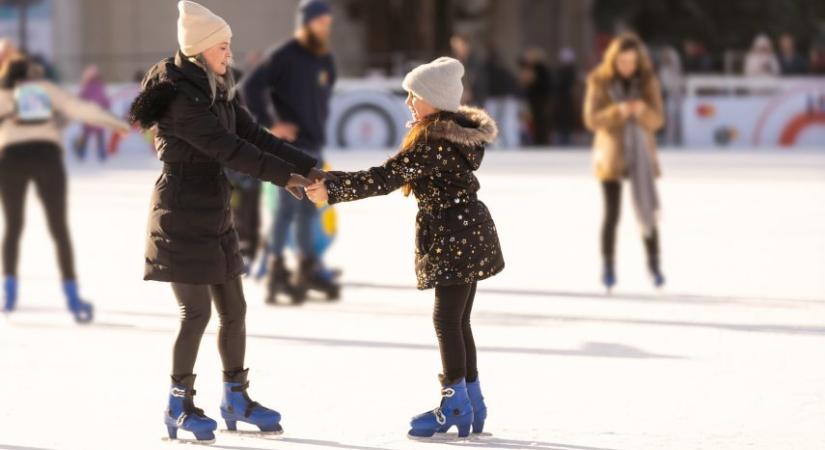 Jégpálya és sztárfellépők a Dunakanyarban