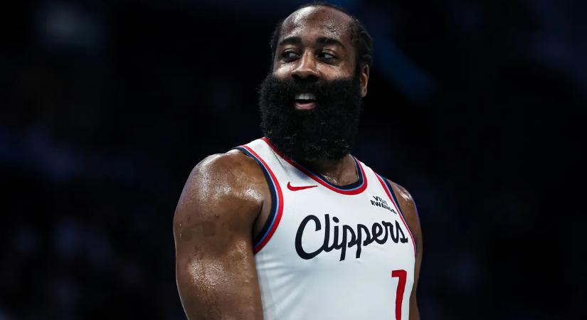 NBA: James Harden 55 pontot dobott tíz triplával, a Clippers simán nyert – videó