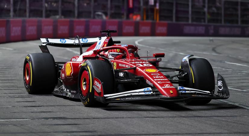 Frusztrált az idei legjobb futama után Leclerc