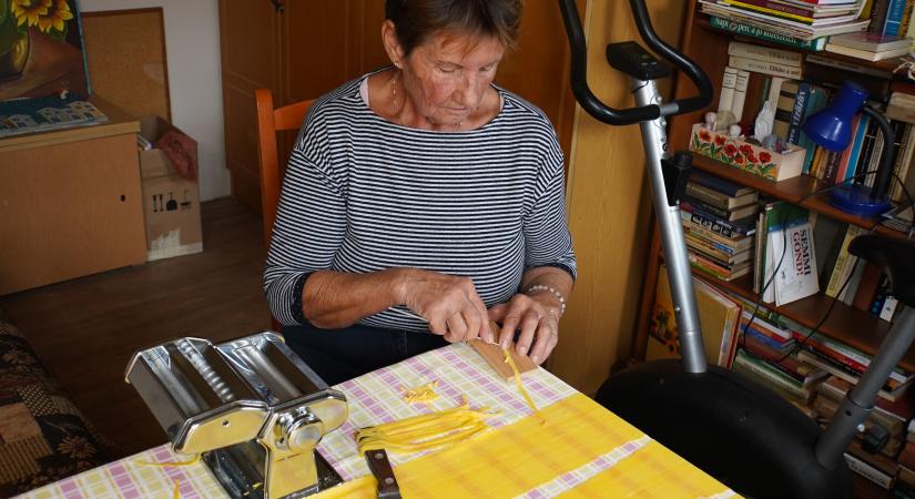 „Ez itt 2900 darab csigatészta”