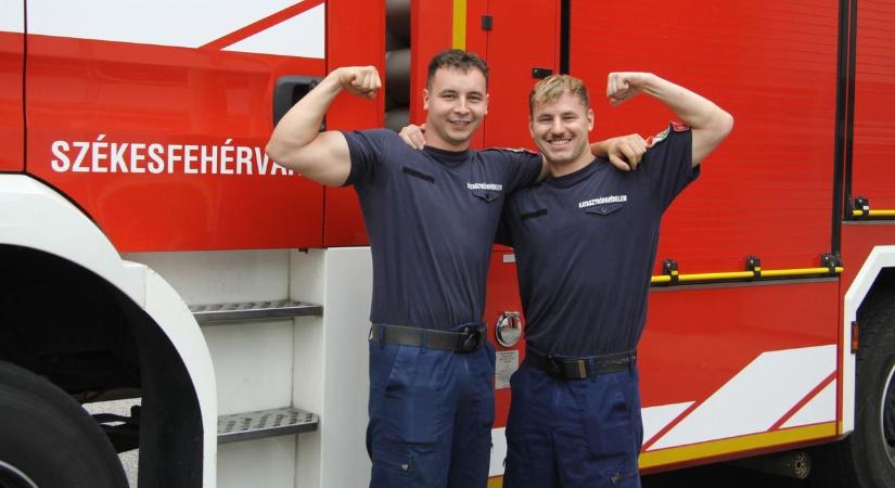 Unokatestvérekből bajtársak – két Fejér megyei tűzoltó megható története