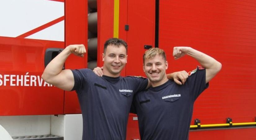 Családból bajtársi kötelék: két fiatal tűzoltó megható története