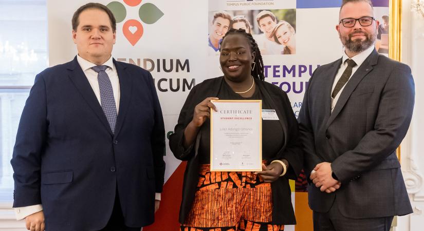 Rangos ösztöndíjat nyert el az SZE kenyai hallgatója