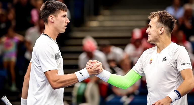 Kőkemény sorsolás: a rekordgyőztes vár a magyar teniszválogatottra februárban