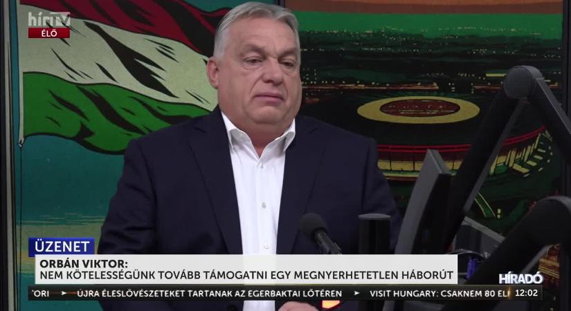 Ukrajnának joga van folytatni ezt a háborút, de a magyaroknak nem kötelessége támogatni  videó