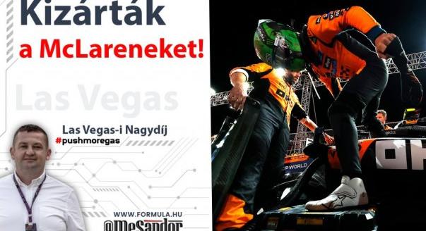 Helyszíni: McLaren-dráma Las Vegasban!