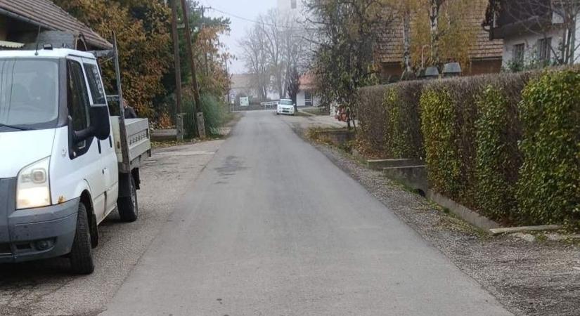 Felújították a tiszaroffi Aradi utcát