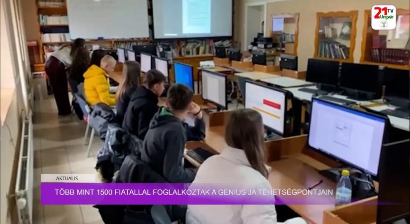 Aktuális (2025.11.23) - Több mint 1500 fiatallal foglalkoztak a GENIUS JA tehetségpontjain (videó)