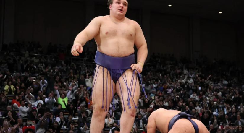 Elmenekült a háború elől, szumóbajnok lett Japánban egy ukrán férfi