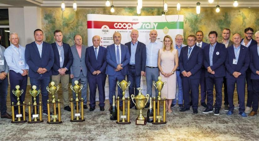 Nyugat-Magyarországot járta körbe az idei Coop Rally