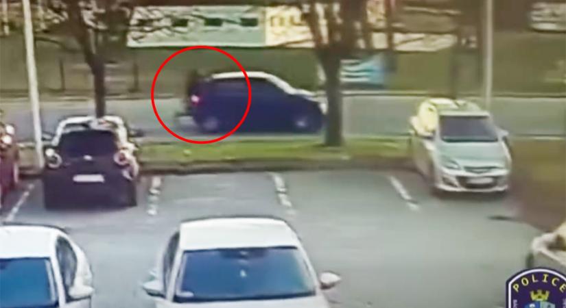 Bedrogozva ugrott fel az autóra egy férfi