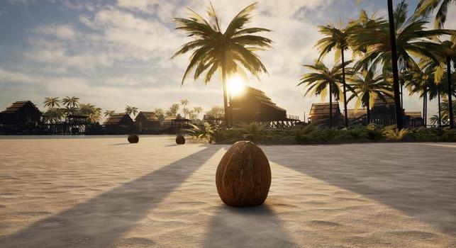 Íme a szimulátorok új királya, amiben egy kókuszként kell helytállnunk a tengerparton!