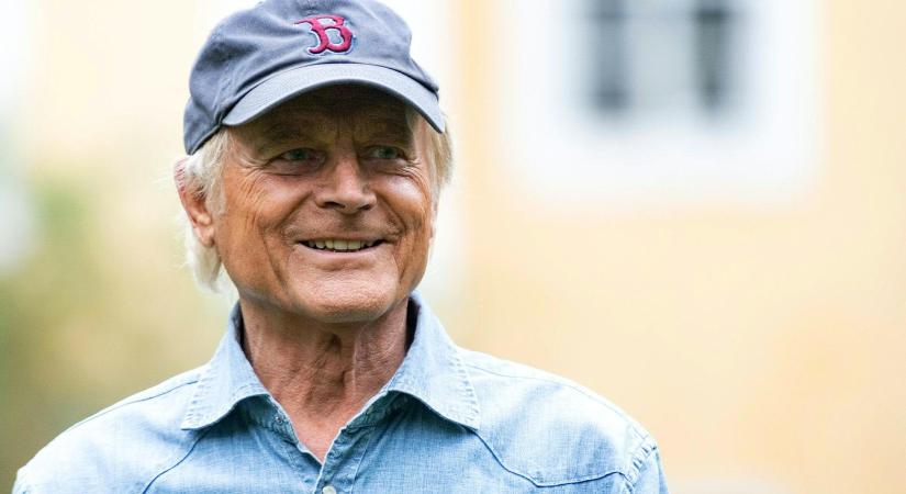 Ritka fotón látható Terence Hill és unokája, elképesztő a hasonlóság