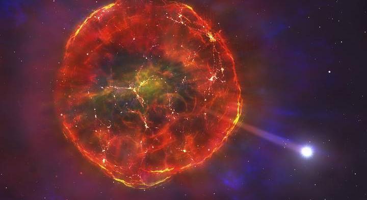Csodálatos látvány: első alkalommal örökítették meg egy szupernóva kitörését