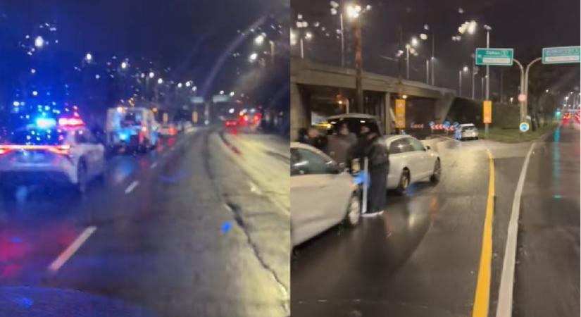 Legalább 14 autó kapott defektet a Lurdy háznál szombat este – videó