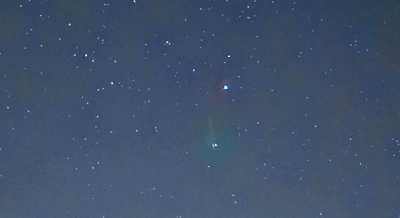 Lencsevégre kapta a 3I/ATLAS üstököst mosonmagyaróvári olvasónk