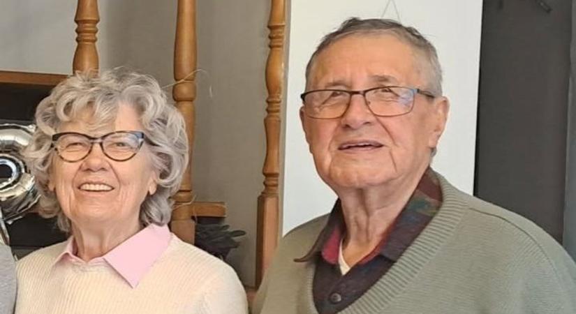 Hatvan év kéz a kézben – Gyémántlakodalmat ünnepelt a Farkas házaspár