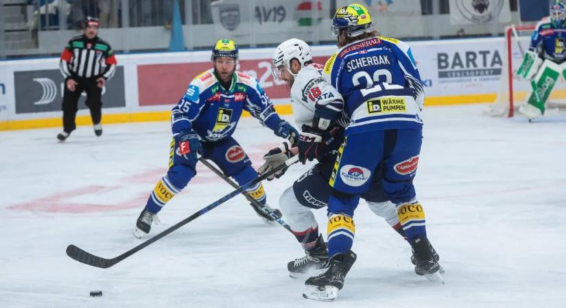 Hiába vezettek a fehérváriak, három góllal kikaptak a Villachtól az osztrák hokiligában