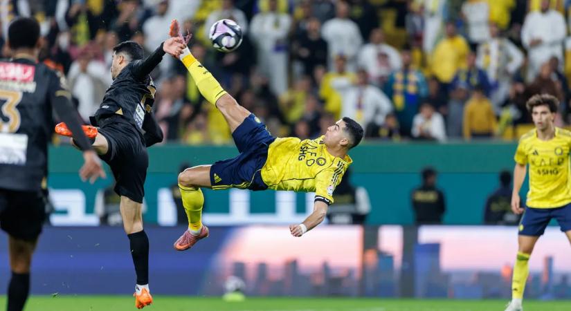 Hatalmas gólt ollózott Cristiano Ronaldo – videó