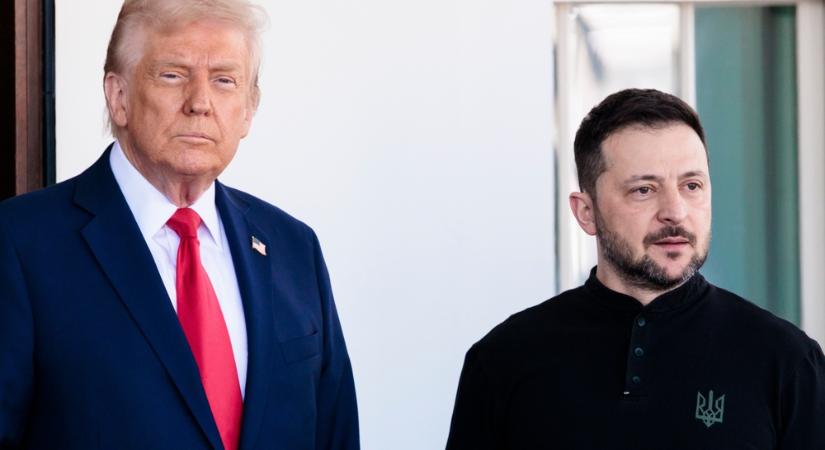 Zelenszkij már hálálkodik Donald Trumpnak