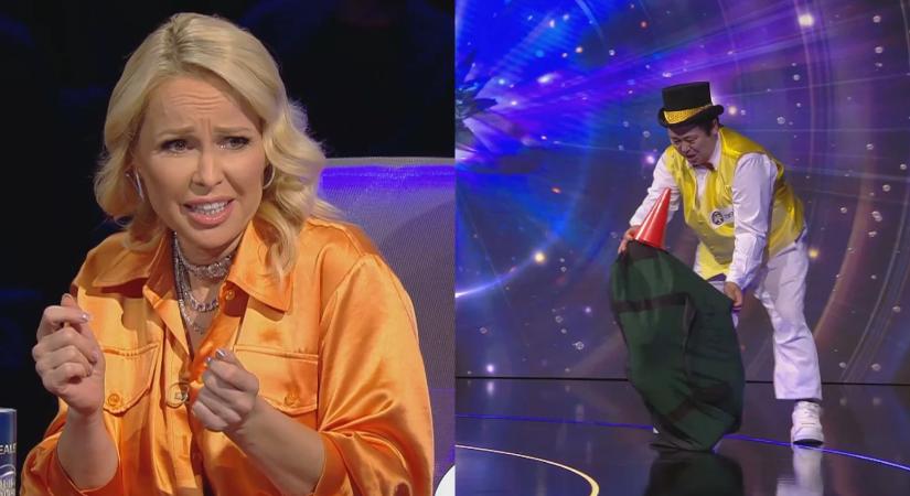 „Én félek!” – Köllő Babett kiborult az életre kelt varázstáskától