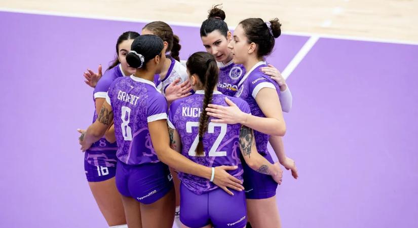 Női röplabda Extraliga: másfél szettig bírta a TFSE Újpesten