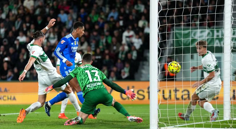 A hajrában mentett pontot a Real Madrid