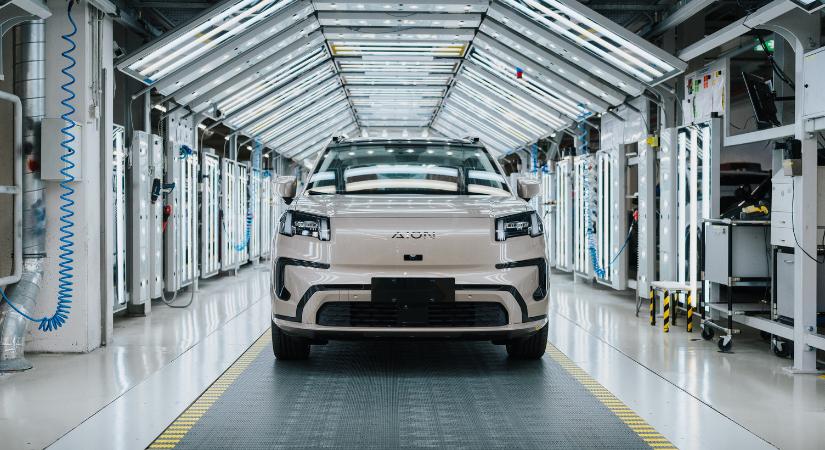 Újabb kínai villanyautó gyártása kezdődött meg Ausztriában