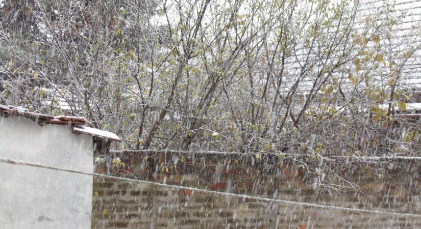 Jött és ment is az első hó