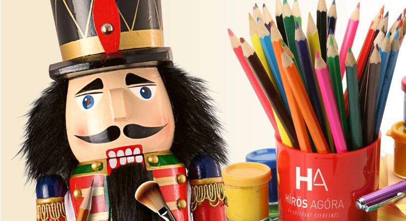 Diótörő a rajzlapon – Rajzold meg a karácsony varázsát!