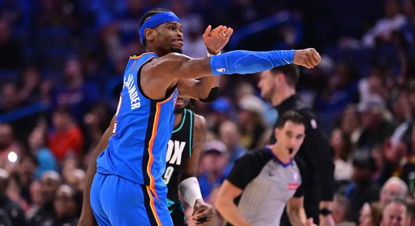 Sztárparádé az NBA-ben: Gilgeous-Alexander nagyot játszott, Doncic történelmet írt