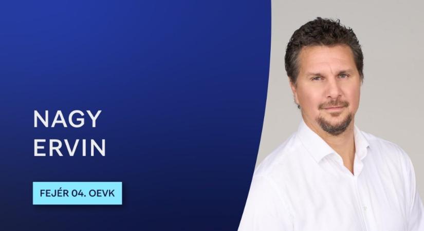 Nagy Ervin képviselőjelölt lett a Tisza Pártnál