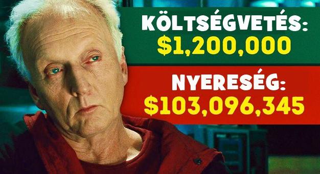 12 alacsony költségvetésű film, ami végül meglepően nagy kasszasiker lett