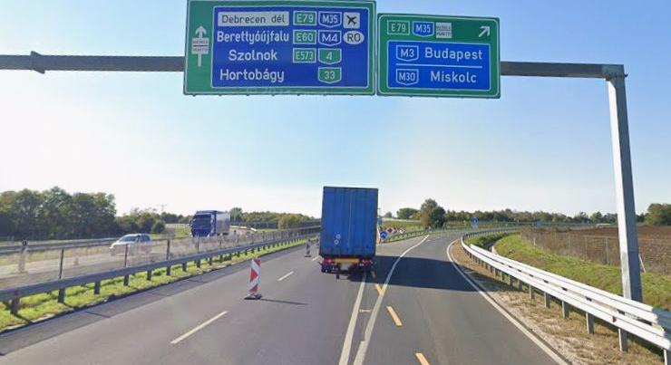 Két debreceni baleset 100 méteren belül