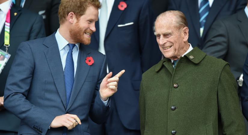 Napvilágra került a kegyetlen mondat, amit Fülöp herceg mondott Harrynek az esküvője előtt