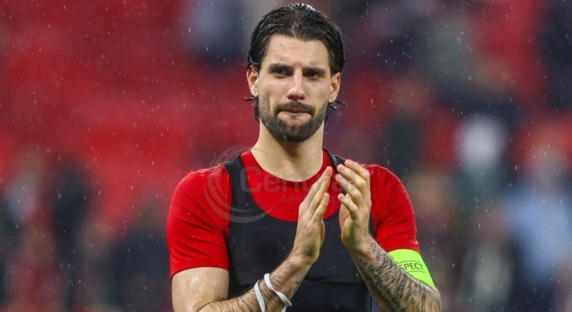 Így szurkolt Szoboszlainak kislánya