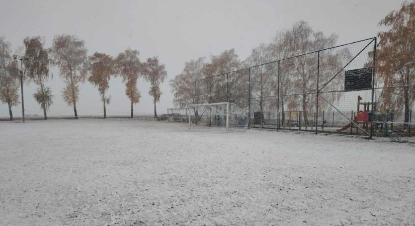 A teljes bajnoki forduló elmaradt a havazás miatt