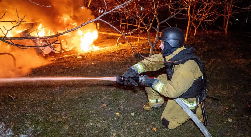 Hatalmas dróntámadás sújtotta Harkivot