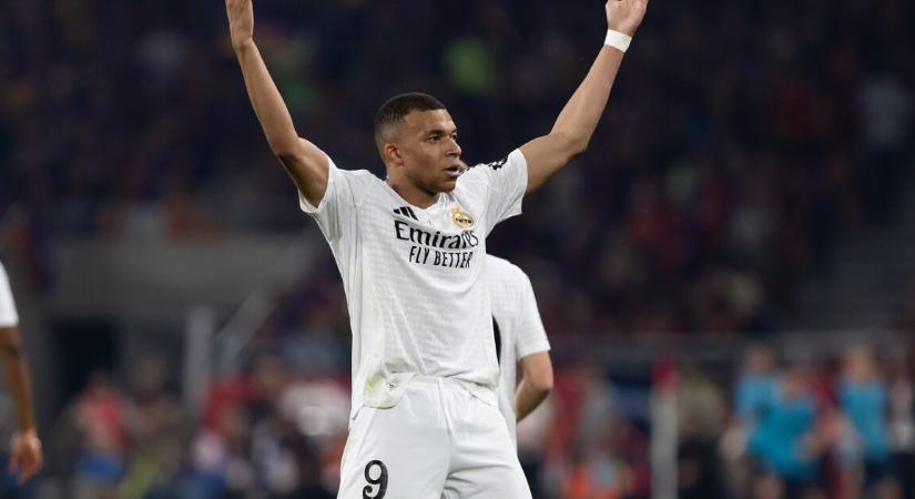 Kiderült, mit szólt oda Mbappé a bírónak a Real Madrid vasárnapi meccsén