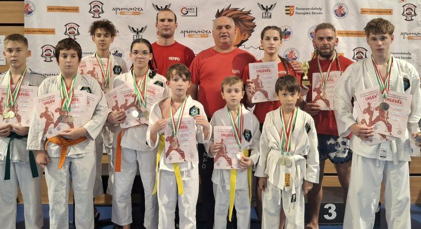 Dunaszerdahelyen remekelt a Fighting Kempo Pokorni Team