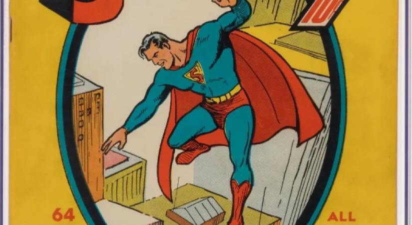 Felér egy lottó ötössel: hárommilliárd forintot ért a padlásról előkerült képregény