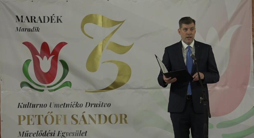 Szilágyi Péter Maradékon: Ez a közösség példát mutat az egész magyarságnak