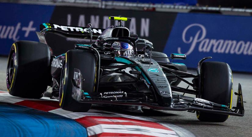 Antonelli: „Nagyon kockázatos stratégia volt” – a Mercedes zseniális húzása dobogót ért Vegasban