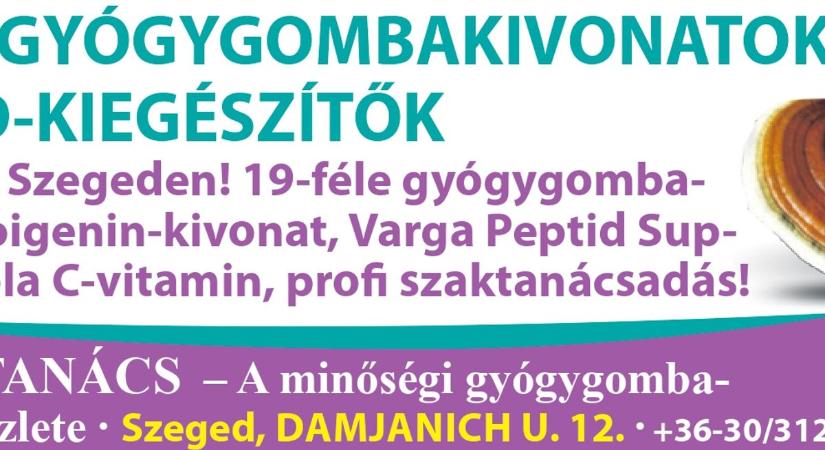 GYÓGY-TANÁCS Szegeden a Damjanich utcában!
